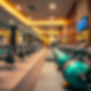 Fitness Excellence at Al Furjan Club Modern fitness center facilities in Al Furjan Club