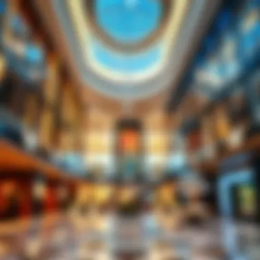 Interior Design of Al Maktoum Building Interior of Al Maktoum Building displaying modern architectural elements