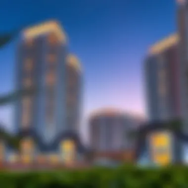 Architectural elegance of Barsha Modern Apartments