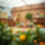 A serene nursery environment promoting early childhood growth