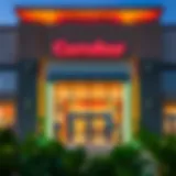 Exterior view of Carrefour in Arabian Ranches showcasing its vibrant entrance