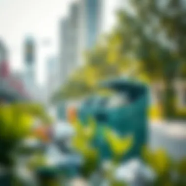 Smart Waste Solutions Advanced waste management technology in an eco-friendly environment
