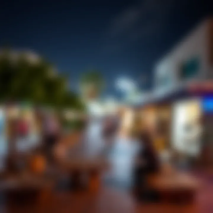 Community gathering space in Al Quoz promoting local interaction