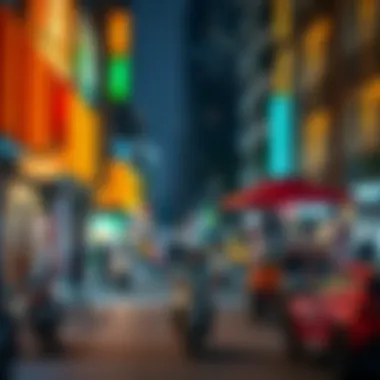 Vibrant community life around Burj Royale