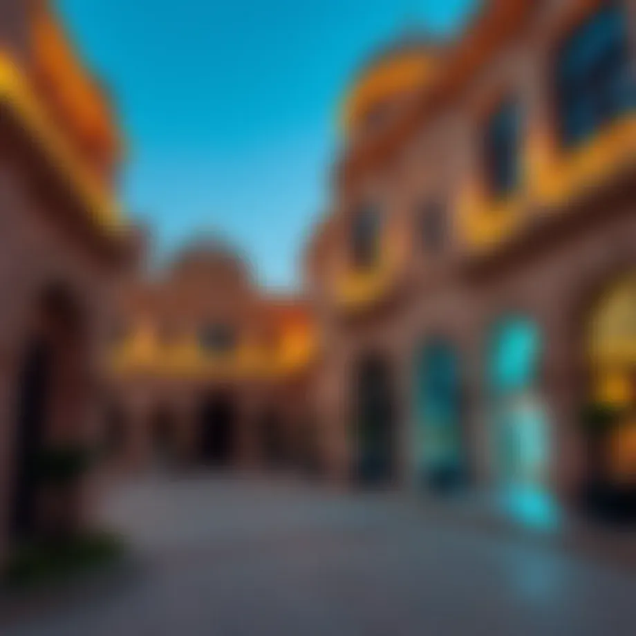 Stunning architectural features of Chubby Cheeks Al Twar