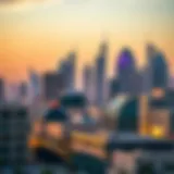 Stunning skyline of Dubai showcasing modern architecture