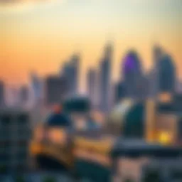 Stunning skyline of Dubai showcasing modern architecture