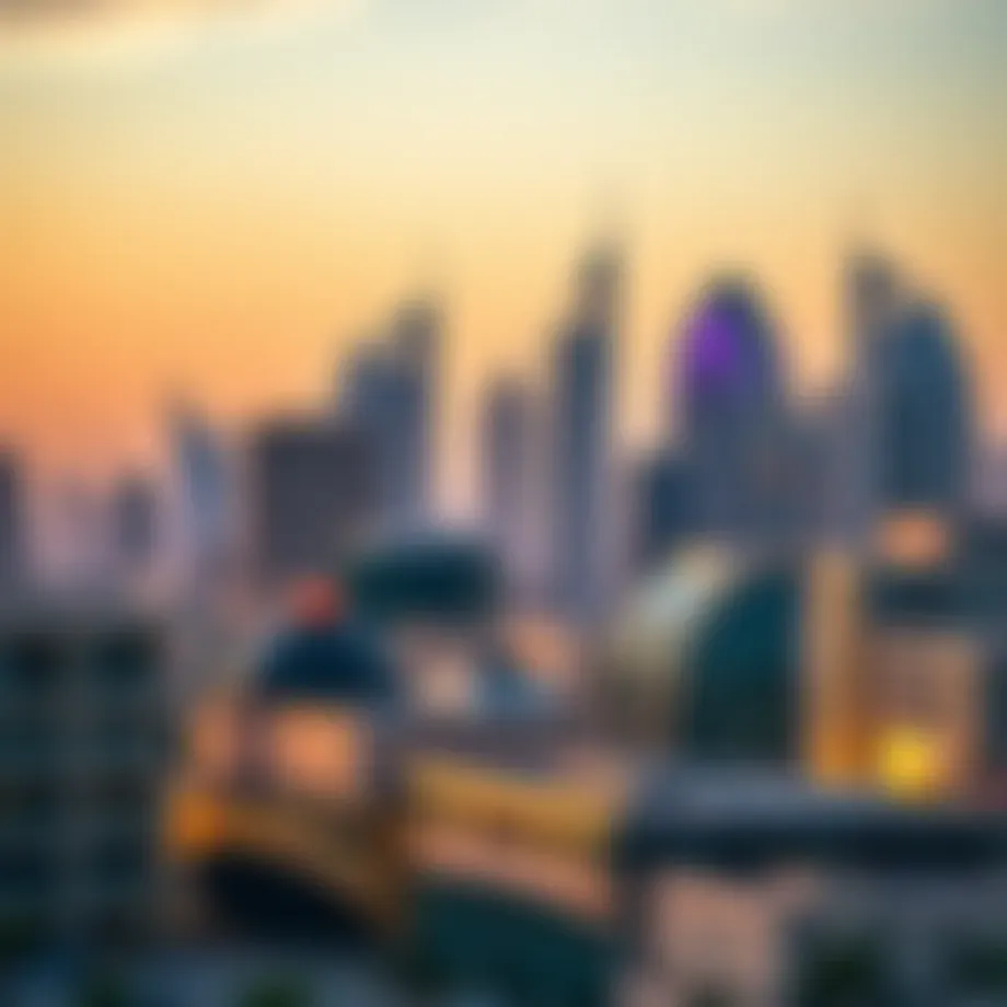 Stunning skyline of Dubai showcasing modern architecture