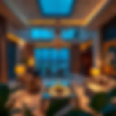 Luxury Villa Interior Design Elegant interior design of a luxury villa in Emirates Golf Club