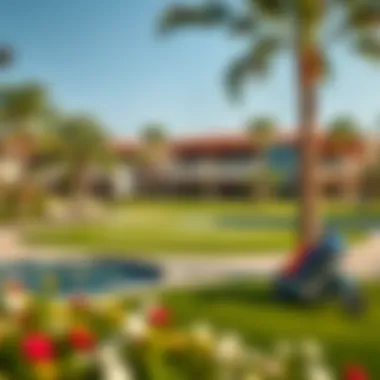 Recreational amenities available for residents of Emirates Golf Club