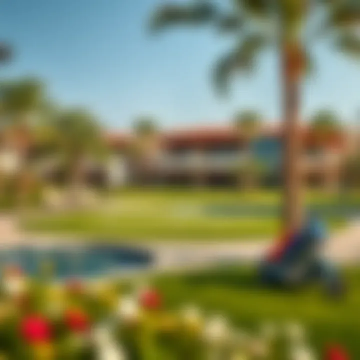 Recreational amenities available for residents of Emirates Golf Club