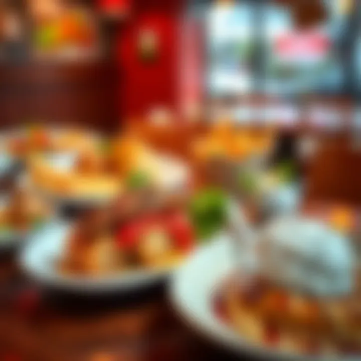 Delicious dishes served at Friends Avenue Cafe