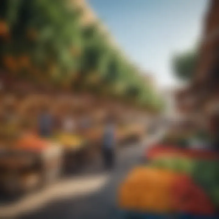 Sustainable practices in the Ras Al Khor market