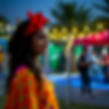 Vibrant Community Events in Jabel Ali Cultural events taking place in a community park in Jabel Ali