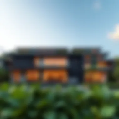 Modern Architectural Marvel of May Residence Elegant exterior view of May Residence showcasing modern architecture