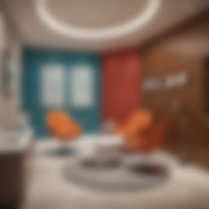 Interior of a consultation room at Medcare Al Khawaneej