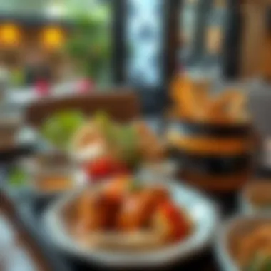A beautifully arranged platter highlighting the unique culinary offerings at Momo.