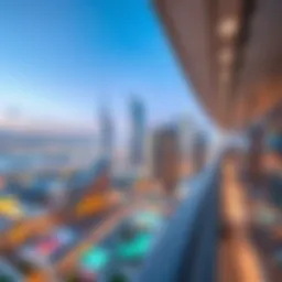 A panoramic view of the South Dubai skyline showcasing modern architecture