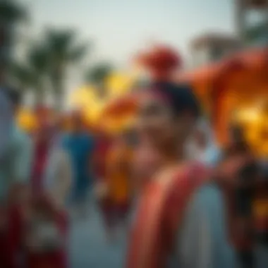 Cultural Event Celebrating Local Traditions in Sunset Residence Cultural event in Sunset Residence showcasing local traditions