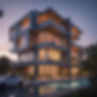 Modern Architectural Marvel of May Residence Stunning exterior view of May Residence showcasing modern architecture