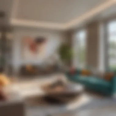 Elegant Interior Spaces of May Residence Luxurious interior design of a unit in May Residence