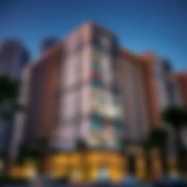 Affordable Apartment Living in Dubai Modern apartment building in Dubai