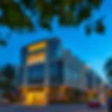 Stunning view of the Mankhool Building showcasing its architectural design