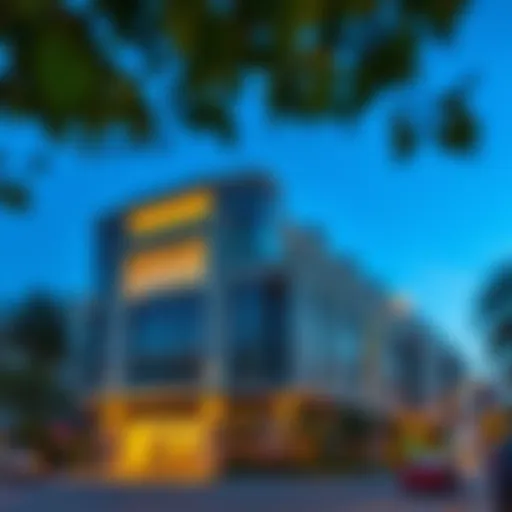 Stunning view of the Mankhool Building showcasing its architectural design