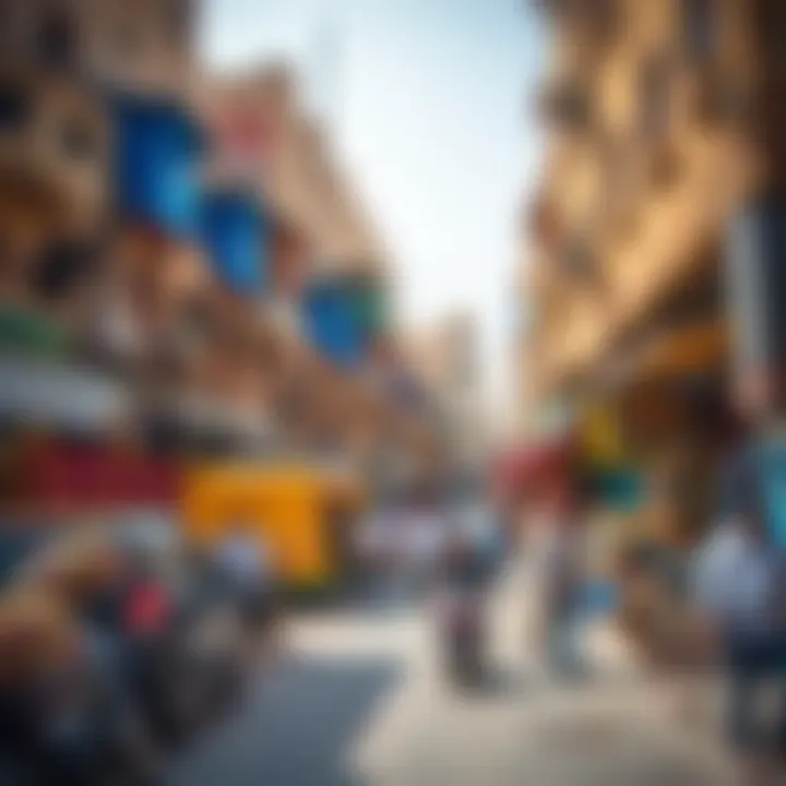 Cultural vibrancy surrounding the Mankhool Building in Dubai